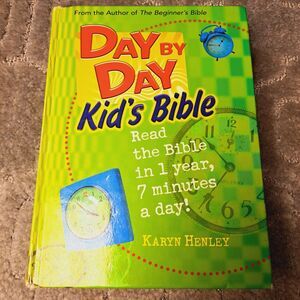 Day by Day Kid's Bible – Bright Green Edition by